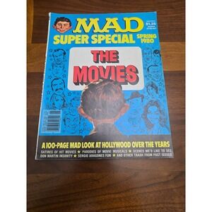 Vintage MAD Magazine Super Special The Movies‎ Spring 1980 Humor Collectible